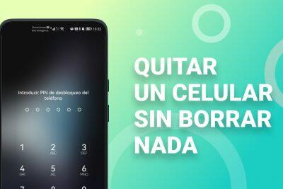 Pantalla bloqueada del teléfono Hisense que muestra la introducción del PIN. Desbloqueo del teléfono Hisense con una cuenta de Google.